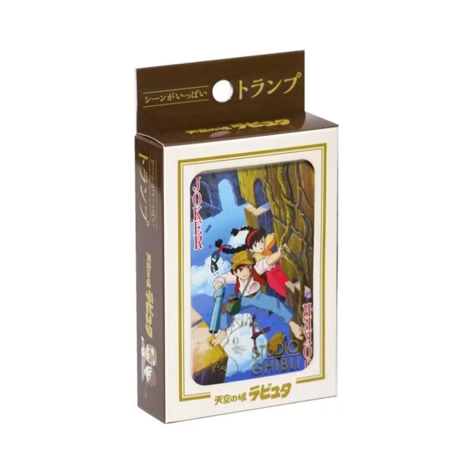 Maison Ghibli Movie Scenes Playing Cards - Castle In The Sky- Playing Cards