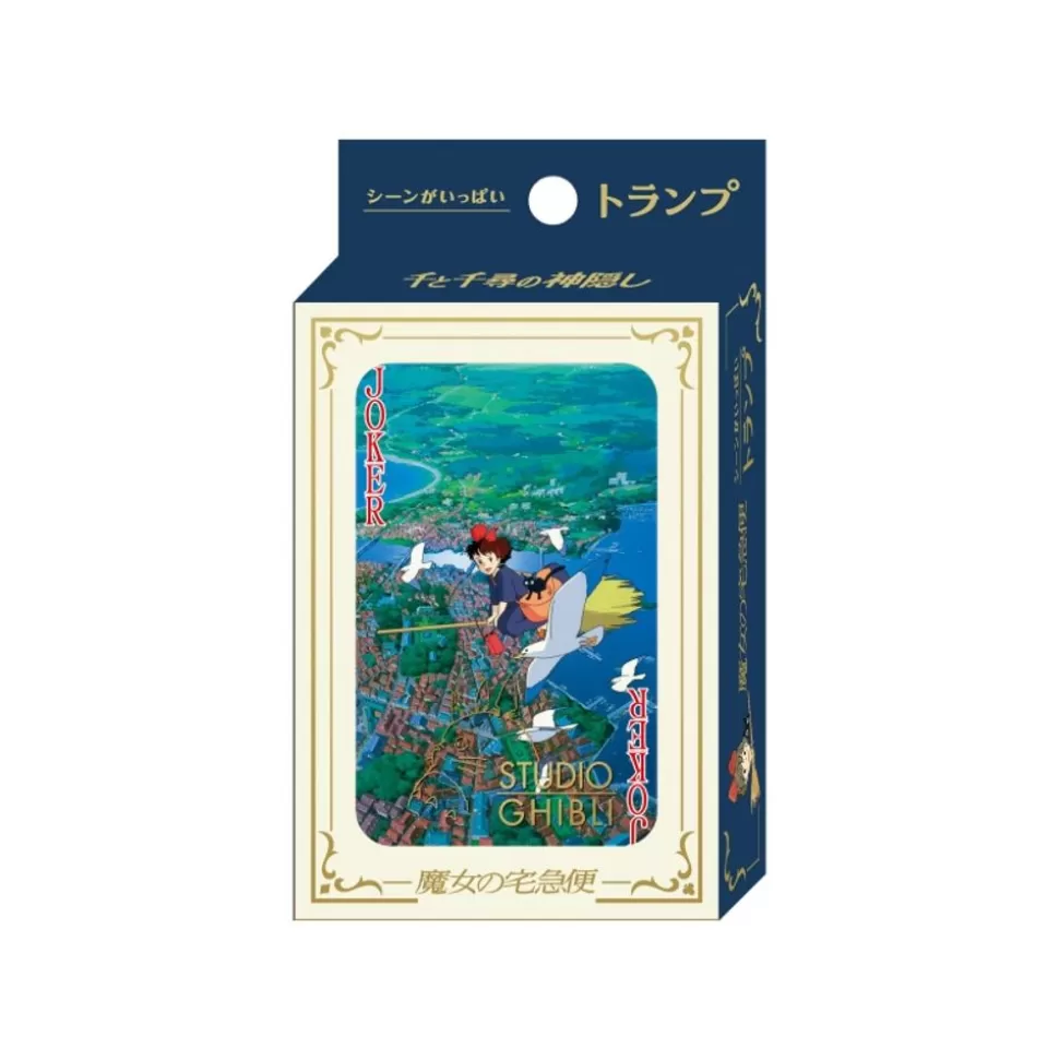 Maison Ghibli Movie Scenes Playing Cards - Kiki'S Delivery Service- Playing Cards