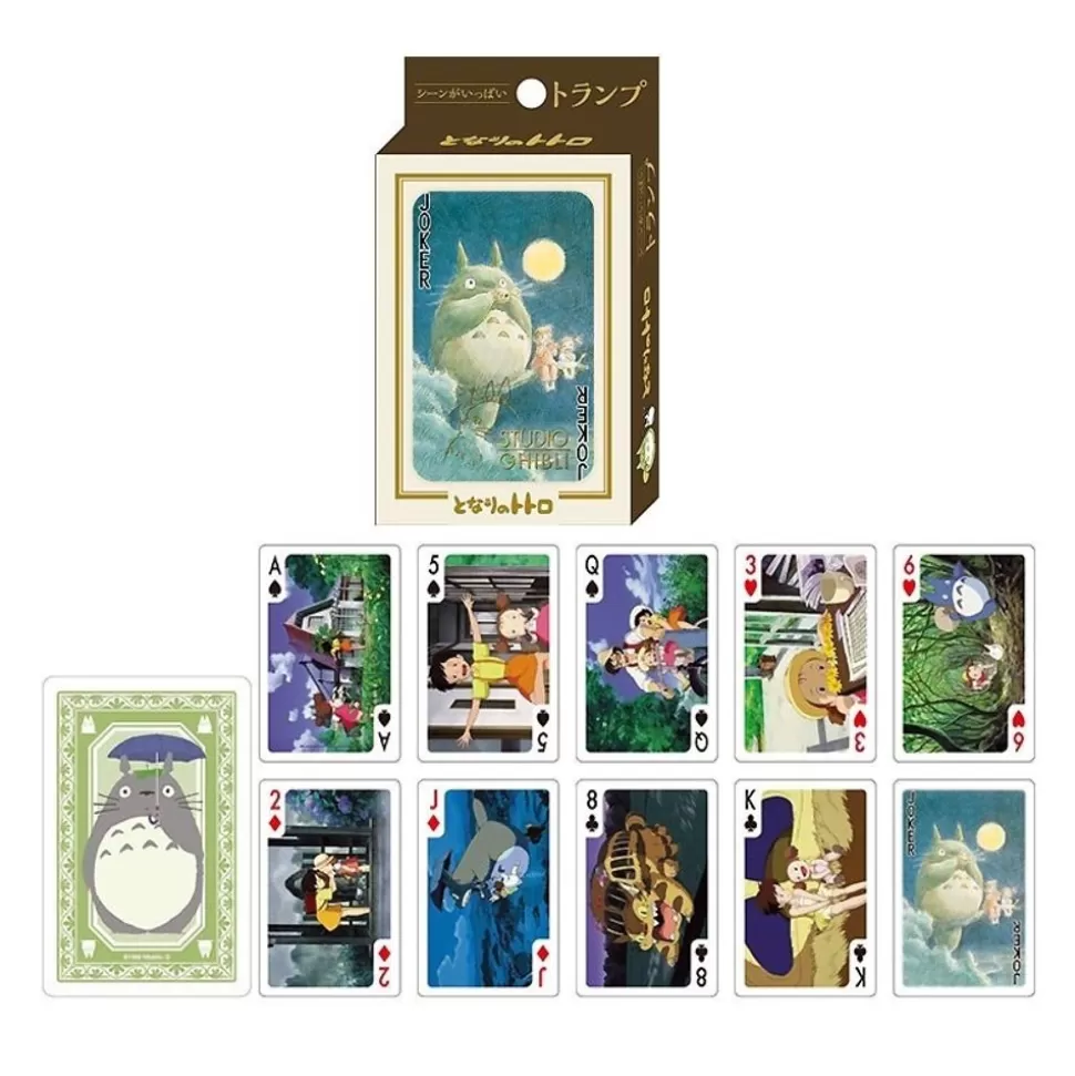 Maison Ghibli Movie Scenes Playing Cards - My Neighbor Totoro- Playing Cards