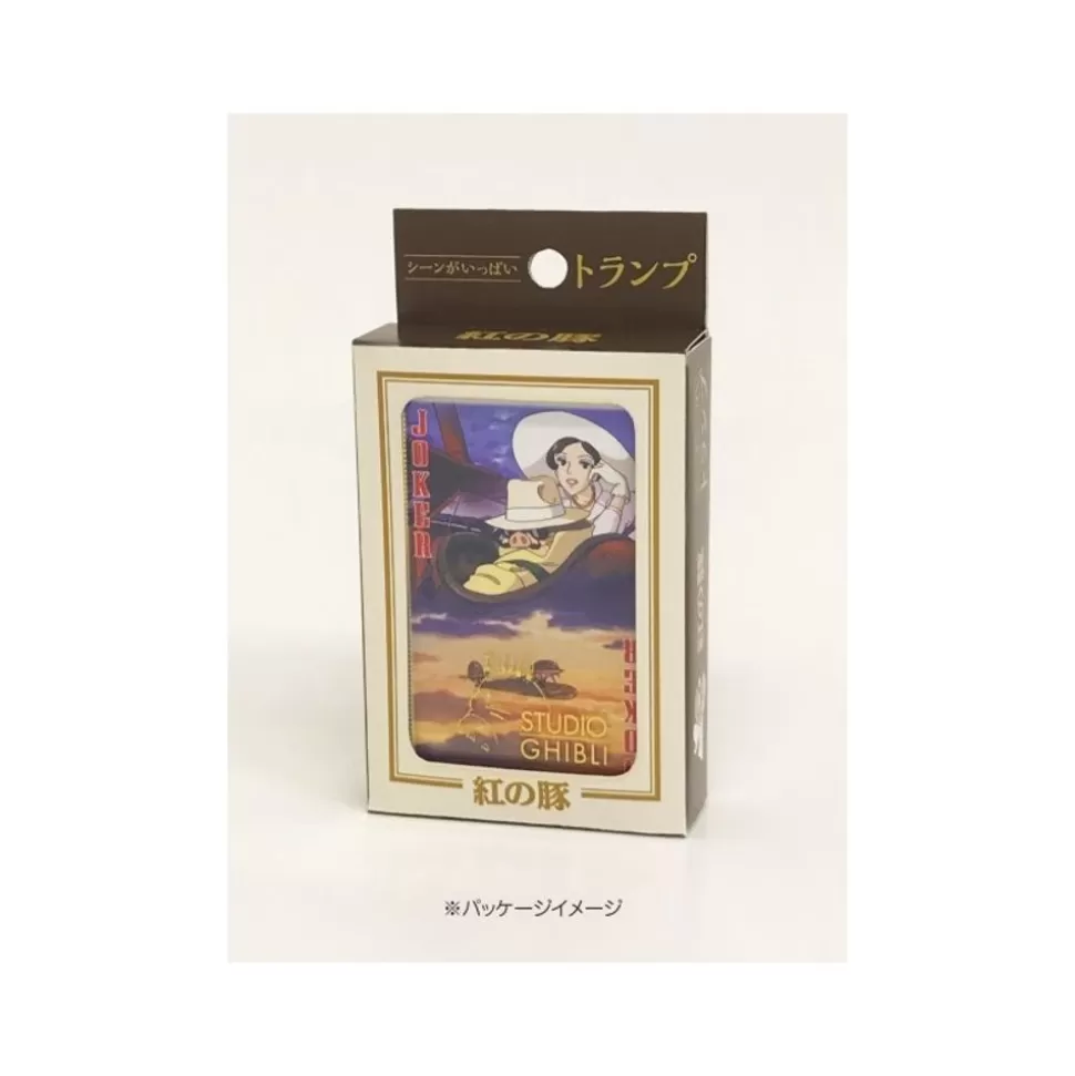 Maison Ghibli Movie Scenes Playing Cards - Porco Rosso- Playing Cards