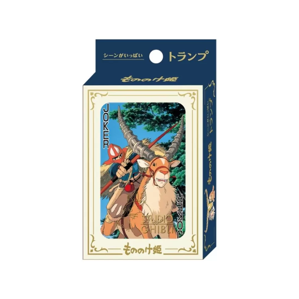 Maison Ghibli Movie Scenes Playing Cards - Princess Mononoke- Playing Cards