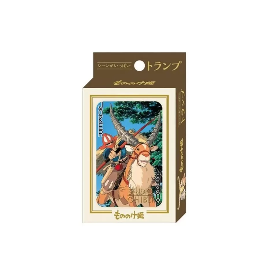 Maison Ghibli Movie Scenes Playing Cards - Princess Mononoke- Playing Cards