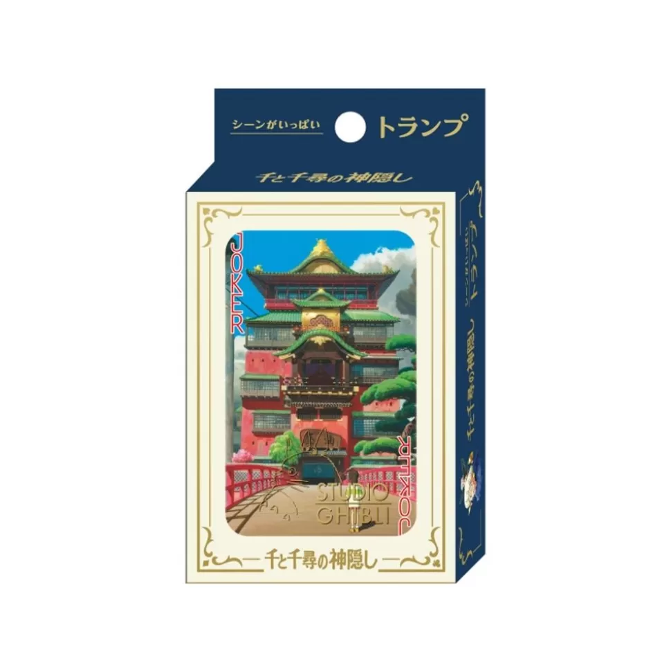 Maison Ghibli Movie Scenes Playing Cards - Spirited Away- Playing Cards