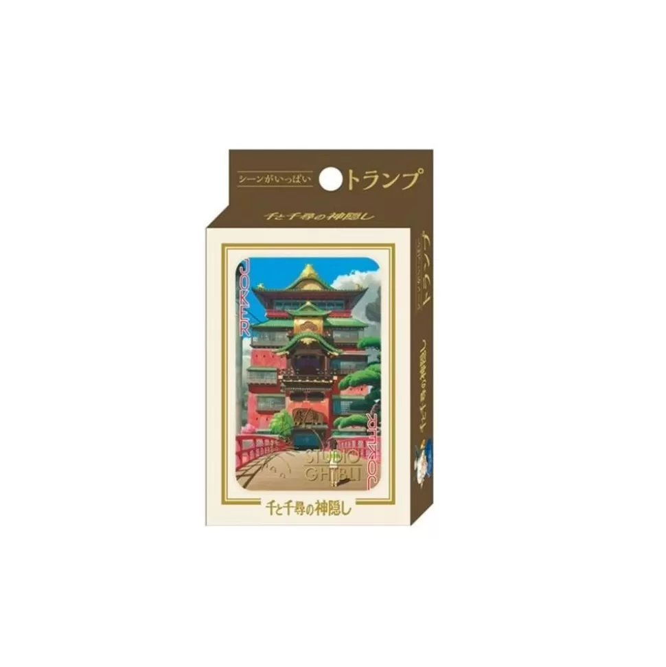 Maison Ghibli Movie Scenes Playing Cards - Spirited Away- Playing Cards