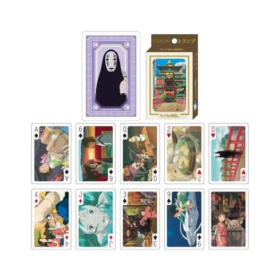 Maison Ghibli Movie Scenes Playing Cards - Spirited Away- Playing Cards