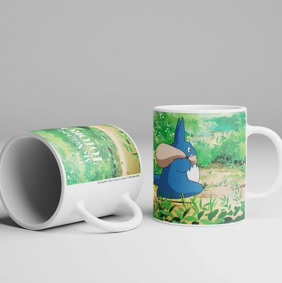 Maison Ghibli Mug Ghibli 08 - Totoro Blue And White - My Neighbor Totoro- Kitchenware