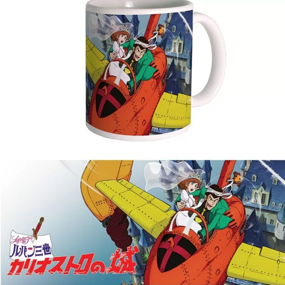 Maison Ghibli Mug Lupin 01 - Castle Of Cagliostro- Kitchenware