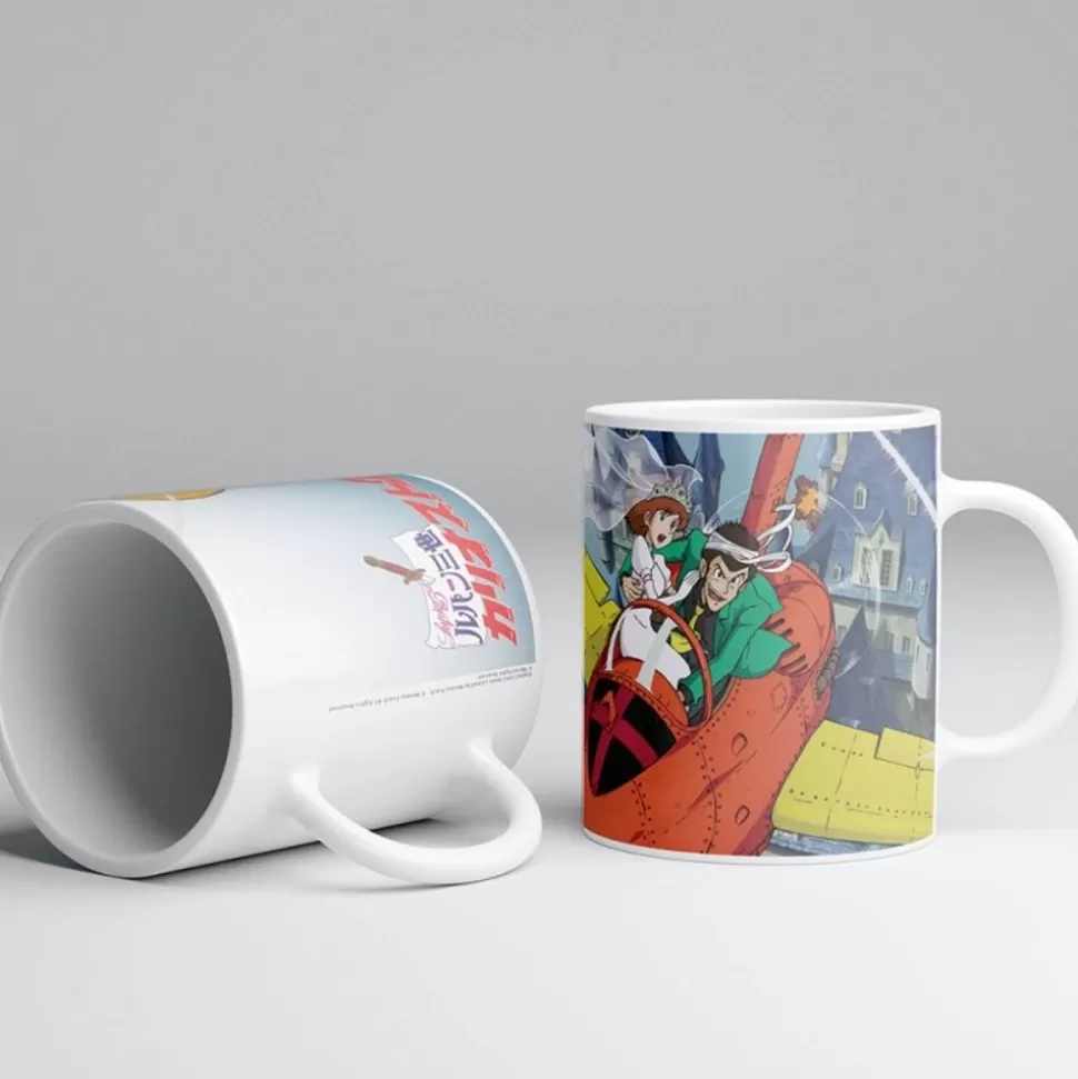 Maison Ghibli Mug Lupin 01 - Castle Of Cagliostro- Kitchenware