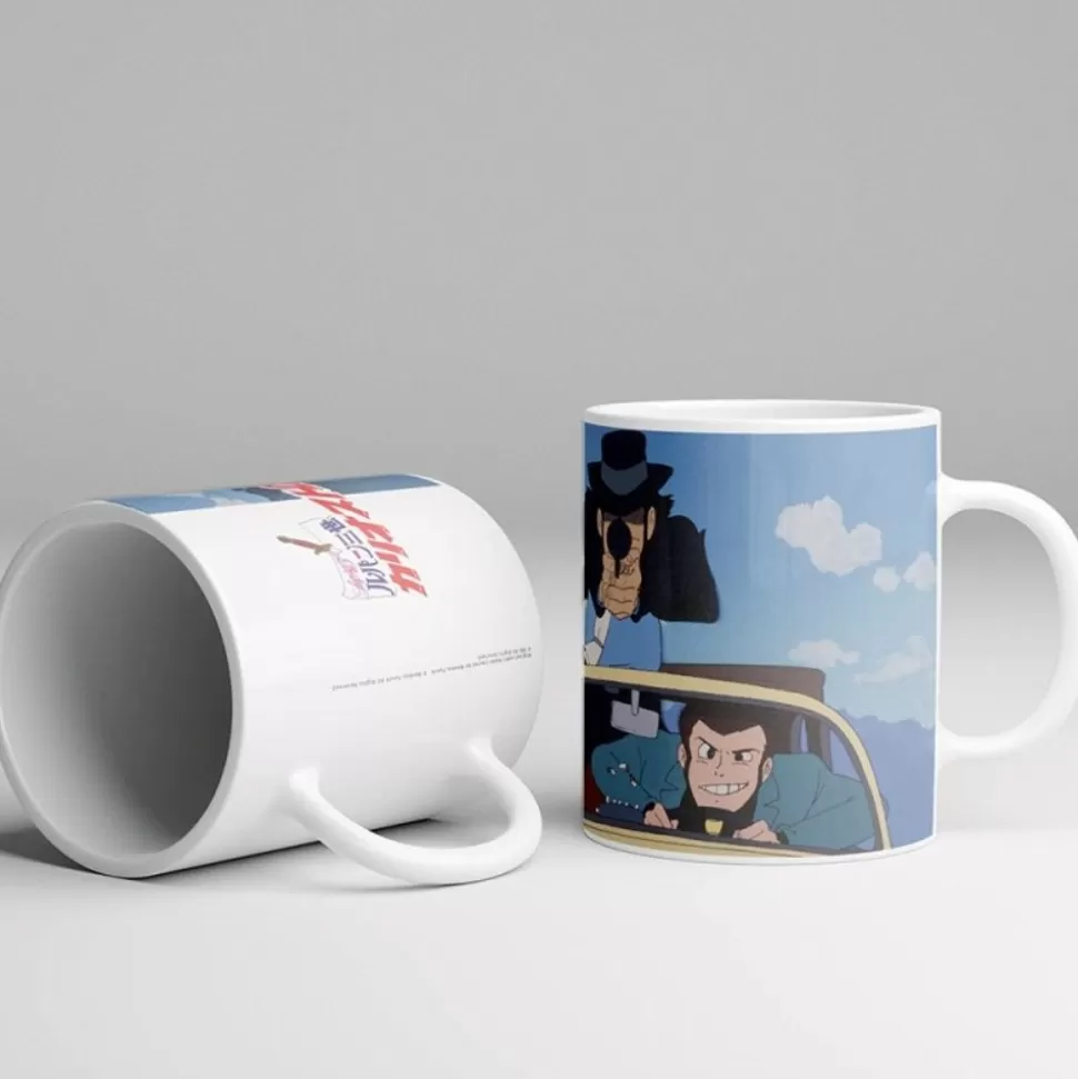 Maison Ghibli Mug Lupin 03 - Lupin And Jigen- Kitchenware