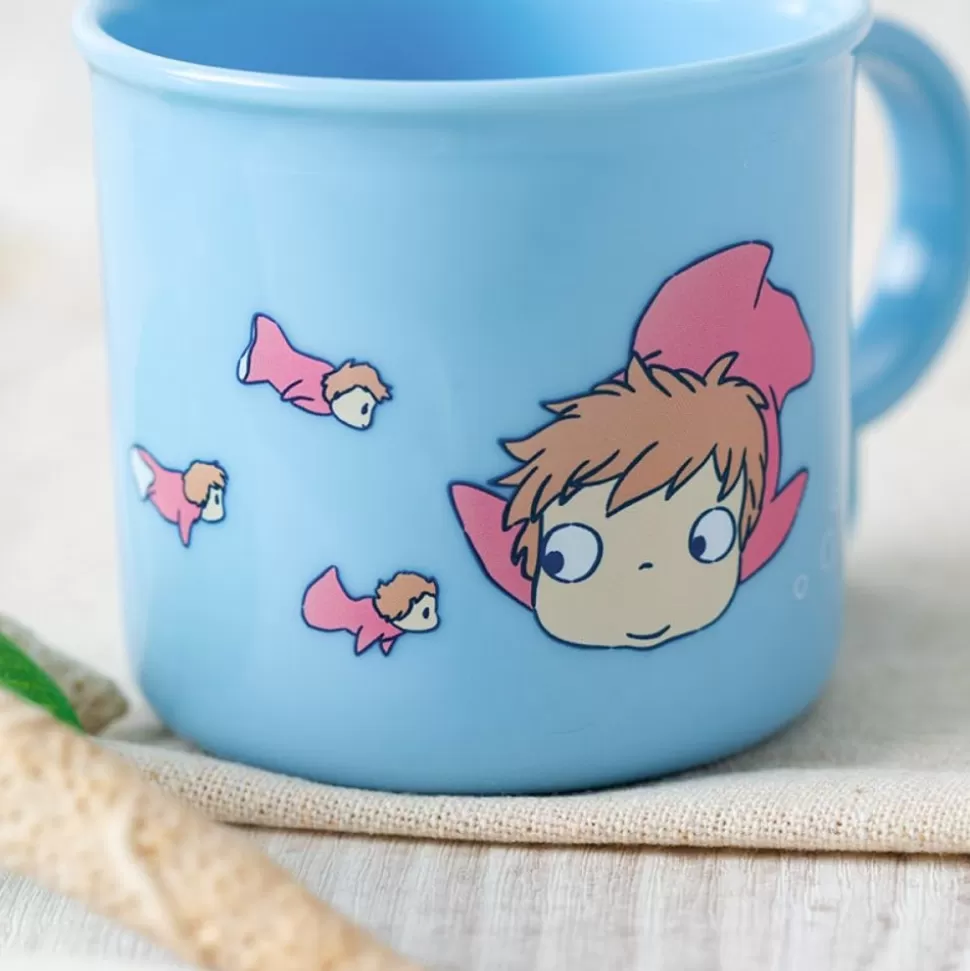 Maison Ghibli Mug Ponyo In The Ocean - Ponyo On The Cliff- Kitchenware