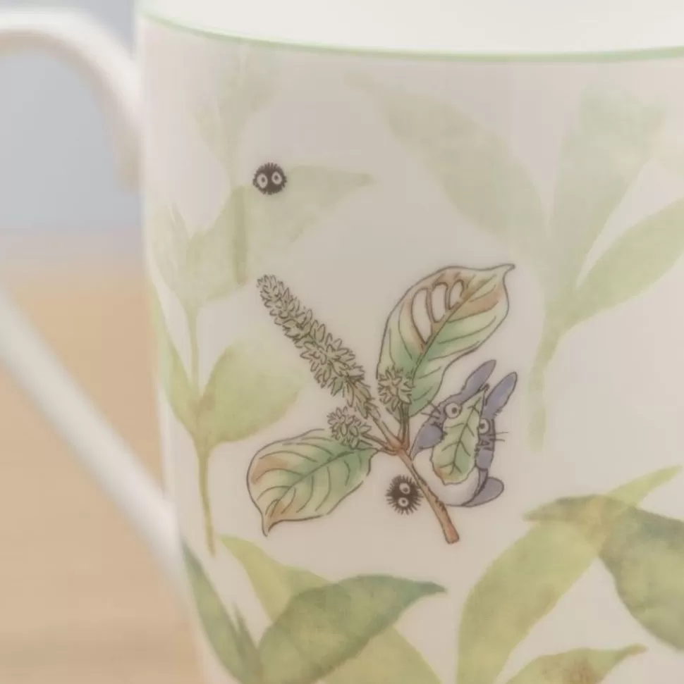 Maison Ghibli Mug Totoro On A Leaf - My Neighbor Totoro- Kitchenware