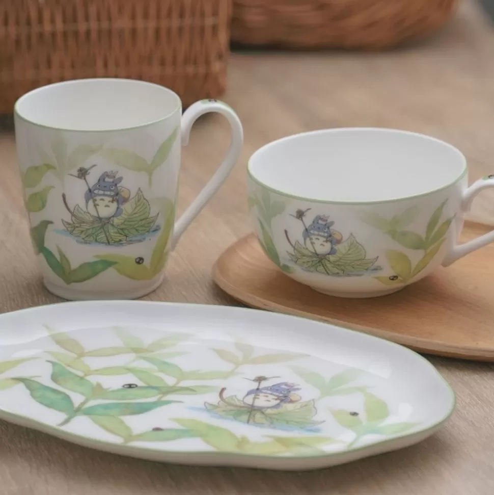 Maison Ghibli Mug Totoro On A Leaf - My Neighbor Totoro- Kitchenware