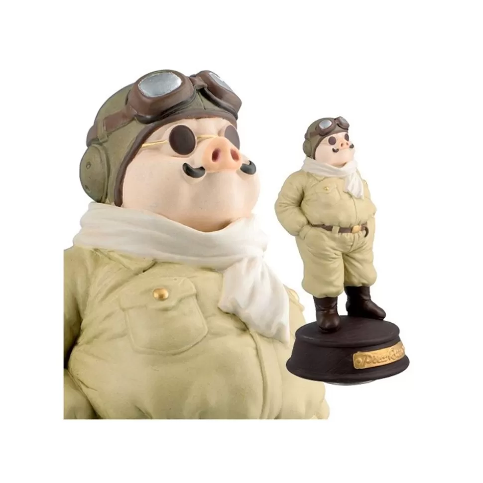 Maison Ghibli Music Box Marco In Flying Suit - Porco Rosso- Music Boxes