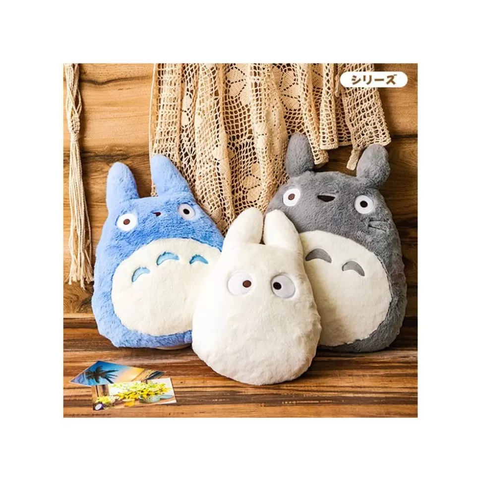 Maison Ghibli Nakayoshi Cushion Grey Totoro - My Neighbor Totoro- Pillow