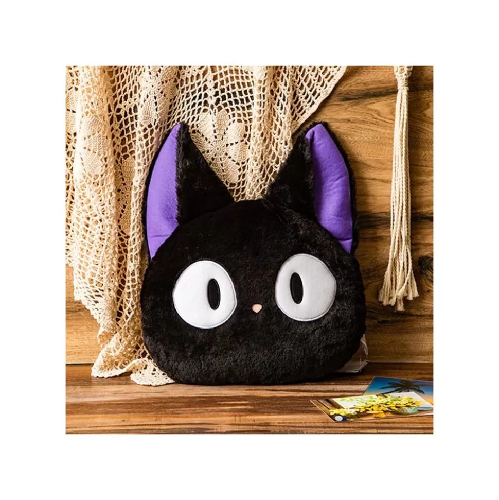 Maison Ghibli Nakayoshi Cushion Jiji - Kiki'S Delivery Service- Pillow