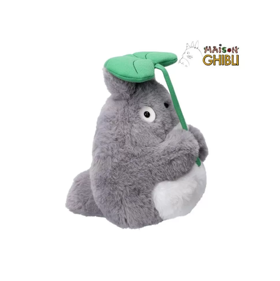 Maison Ghibli Nakayoshi Plush Big Totoro With Leaf - My Neighbor Totoro- Nakayoshi Plush
