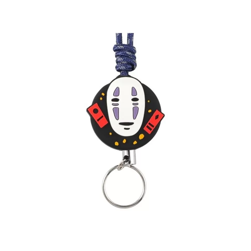 Maison Ghibli Neck Strap With Reel No Face- Spirited Away- Straps