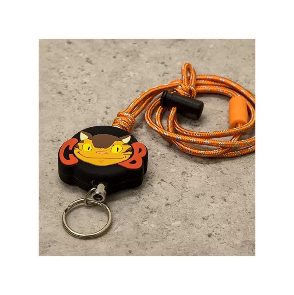 Maison Ghibli Neck Strap With Reel Totoro Cat Bus- My Neighbor Totoro- Straps