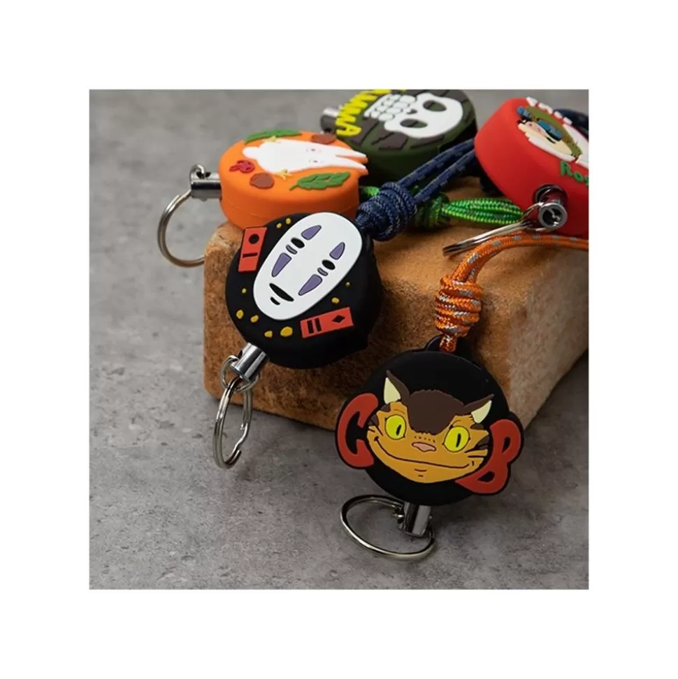 Maison Ghibli Neck Strap With Reel Totoro Cat Bus- My Neighbor Totoro- Straps