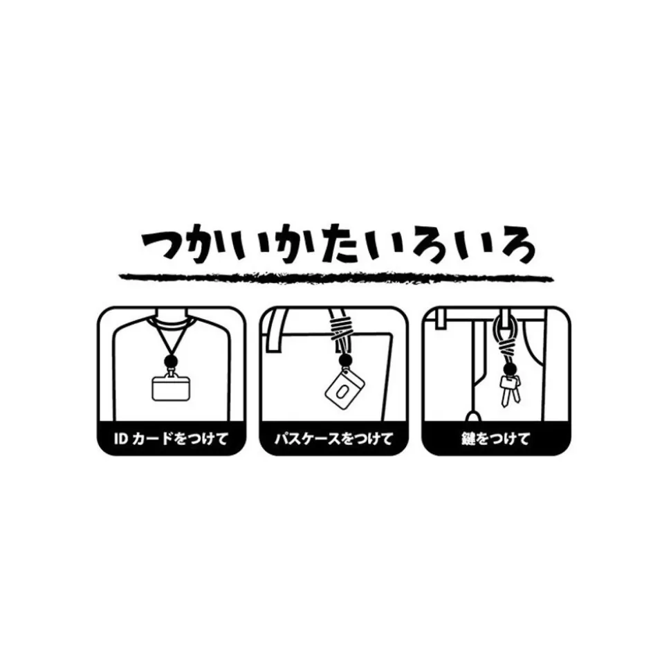 Maison Ghibli Neck Strap With Reel Totoro Cat Bus- My Neighbor Totoro- Straps