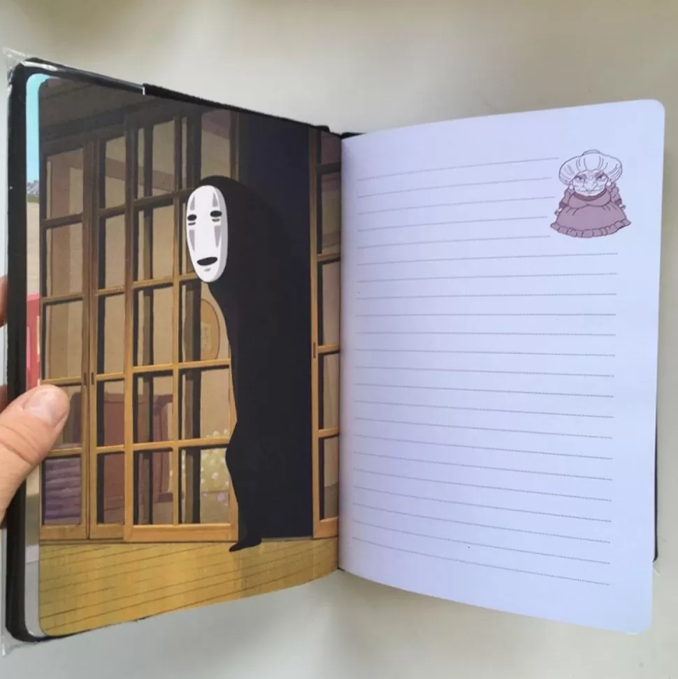 Maison Ghibli No Face Plush Journal - Spirited Away- Notebooks And Notepads