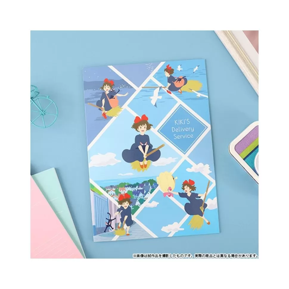 Maison Ghibli Notebook B5 Flying Kiki - Kiki'S Delivery Service- Notebooks And Notepads