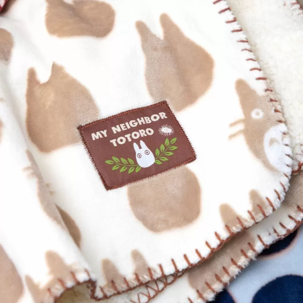 Maison Ghibli Opalised Blanket Totoro Silhouette 70X100 Cm - My Neighbor Totoro- Household Linen