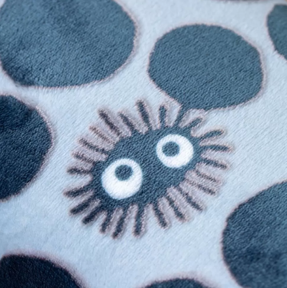Maison Ghibli Opalised Block Cushion Soot Sprite Silhouette - My Neighbor Totoro- Furniture