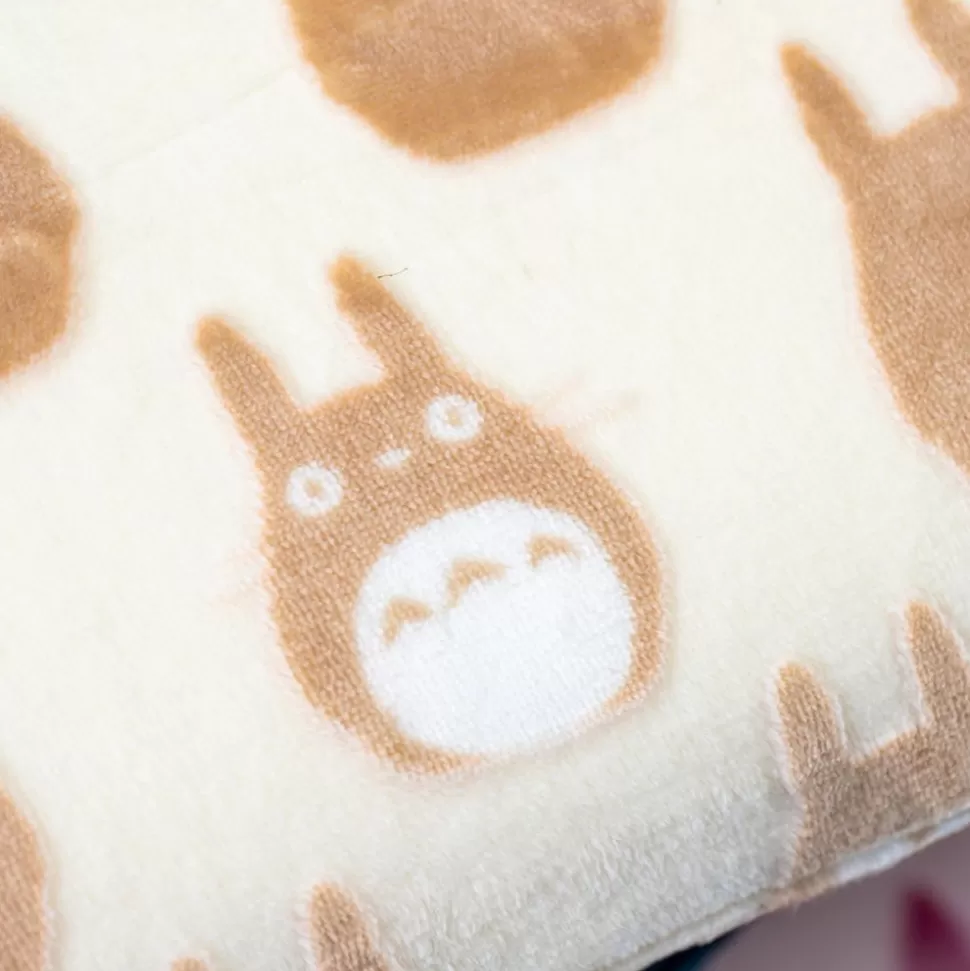 Maison Ghibli Opalised Block Cushion Totoro Silhouette - My Neighbor Totoro- Furniture