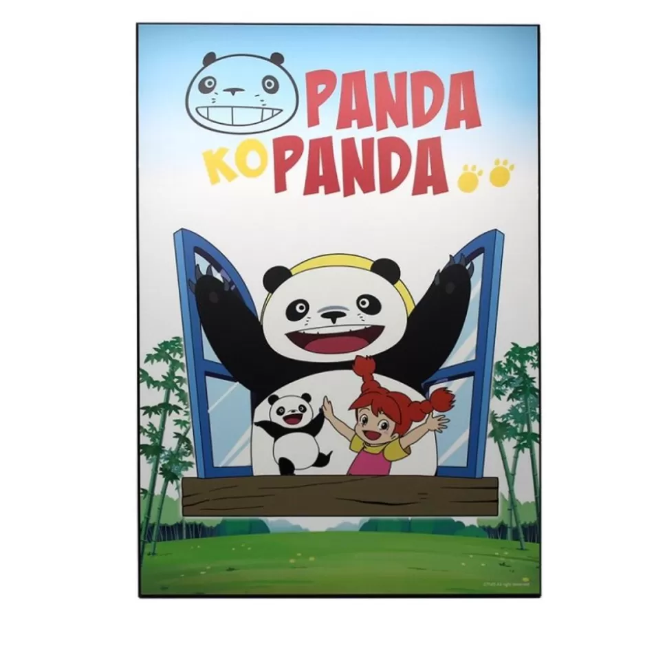 Maison Ghibli Panda Kopanda 01 - 35X50Cm Wood Panel- Wall Decoration