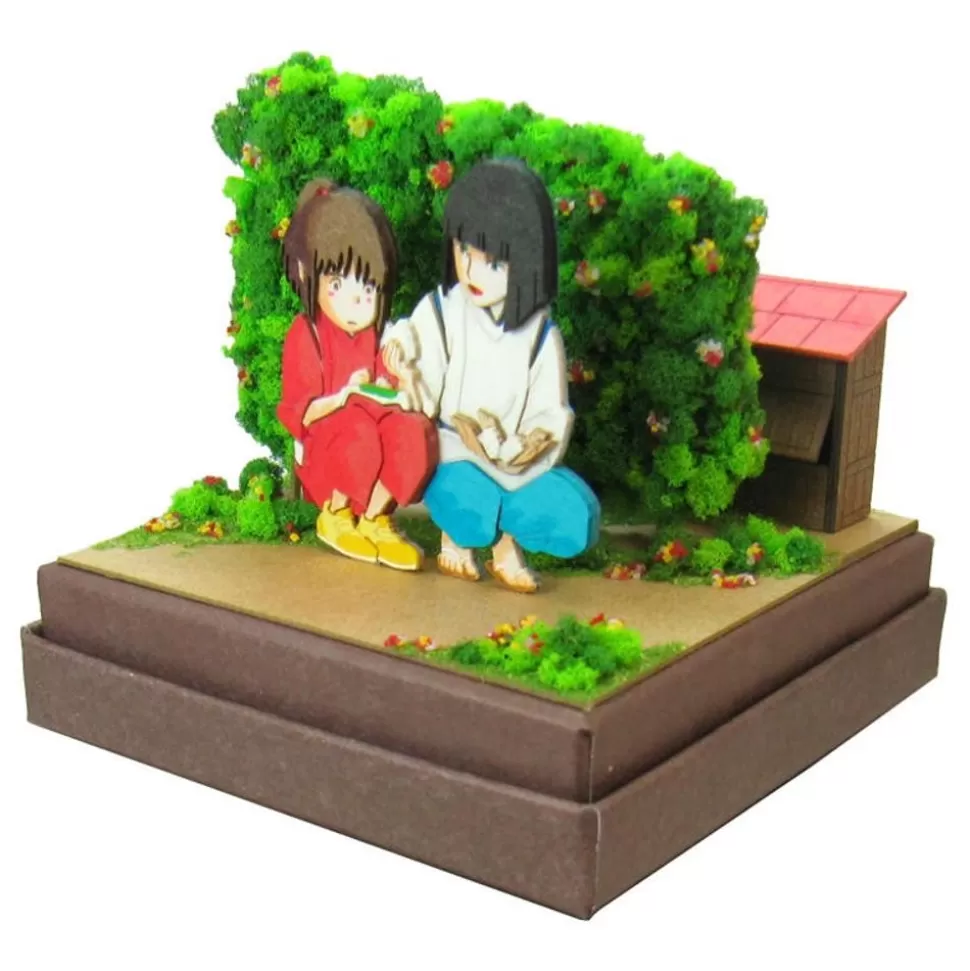 Maison Ghibli Paper Craft Chihiro & Haku - Spirited Away- Arts And Crafts