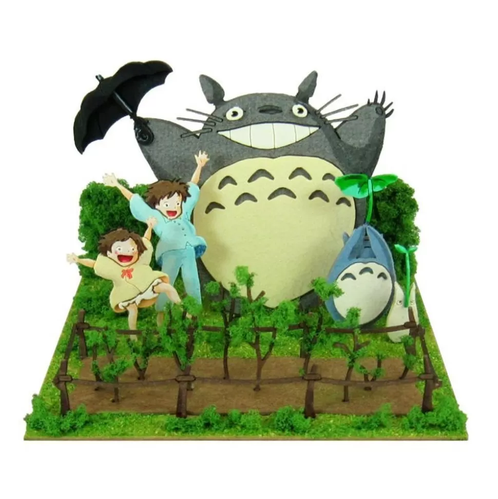 Maison Ghibli Paper Craft Dondoko Dance - My Neighbor Totoro- Arts And Crafts