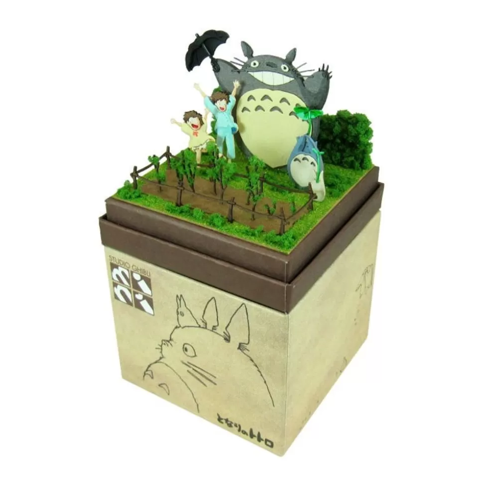 Maison Ghibli Paper Craft Dondoko Dance - My Neighbor Totoro- Arts And Crafts