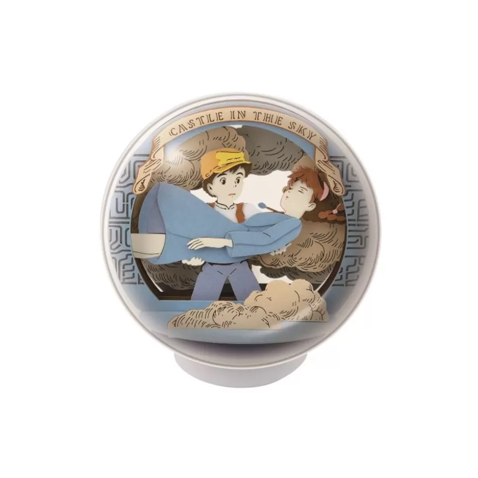 Maison Ghibli Paper Theater Ball Sheeta & Pazu - Castle In The Sky- Arts And Crafts