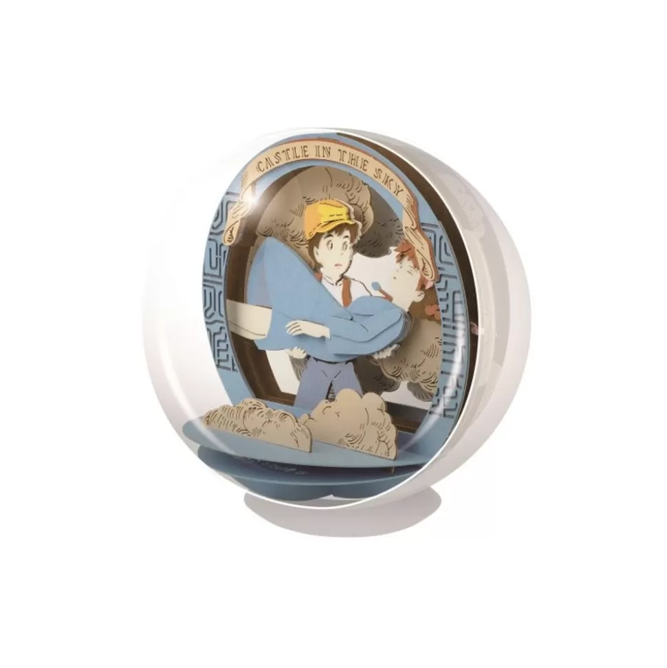 Maison Ghibli Paper Theater Ball Sheeta & Pazu - Castle In The Sky- Arts And Crafts