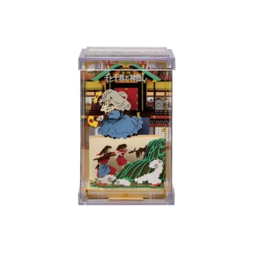 Maison Ghibli Paper Theater Cube Chihiro Pull! - Spirited Away- Arts And Crafts