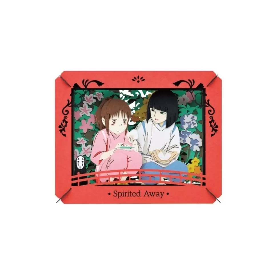 Maison Ghibli Paper Theater Haku Onigiri - Spirited Away- Arts And Crafts