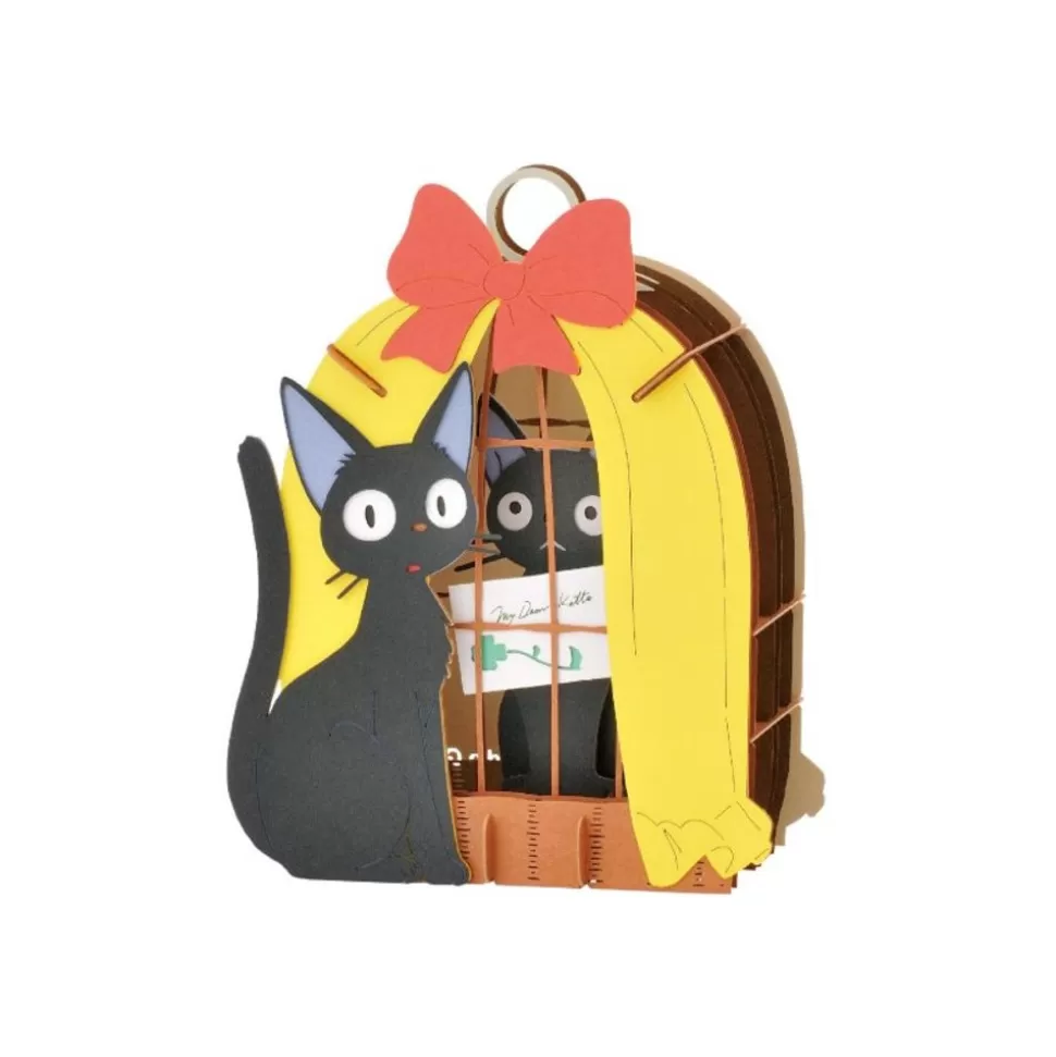 Maison Ghibli Paper Theatre Jiji "I Am Here" - Kiki'S Delivery Service- Arts And Crafts