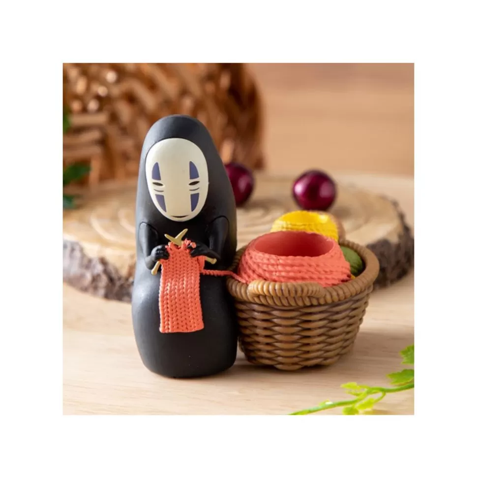 Maison Ghibli Pencil Holder Figurine No Face Knitting - Spirited Away- Jewellery Boxes