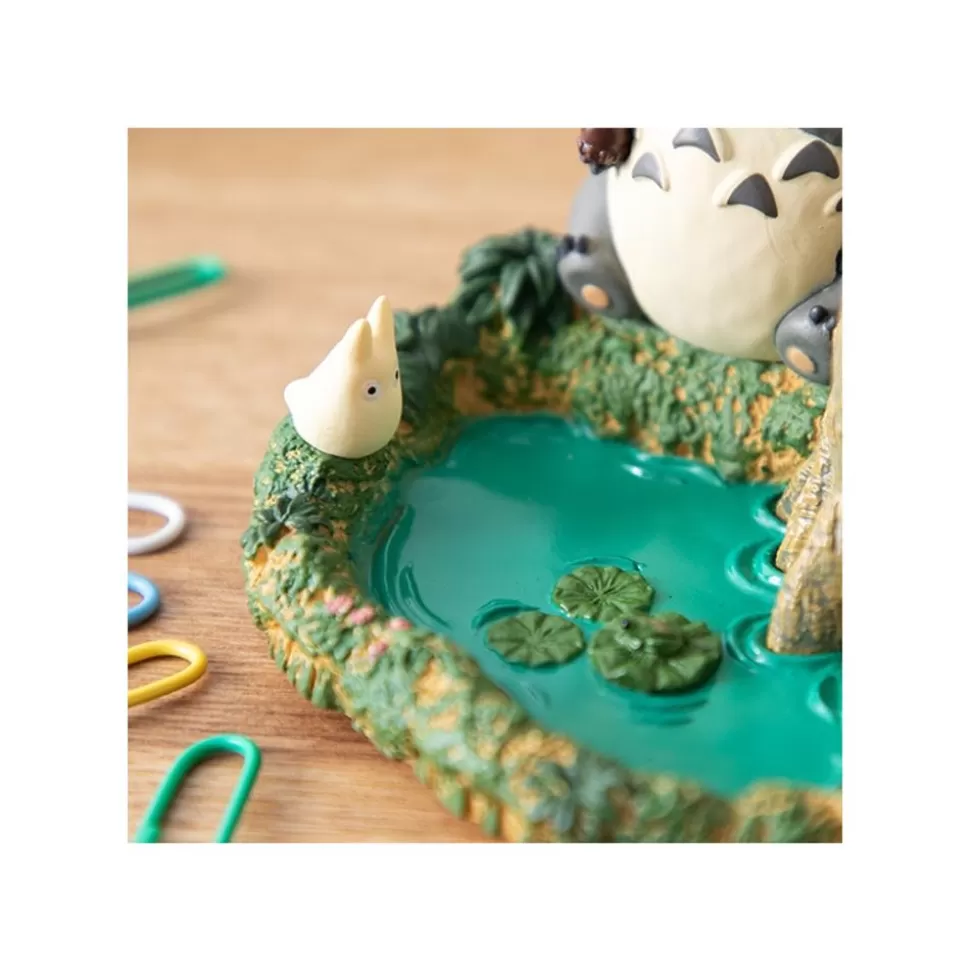 Maison Ghibli Pencil Holder Figurines Totoro By The Pond - My Neighbor Totoro- Jewellery Boxes