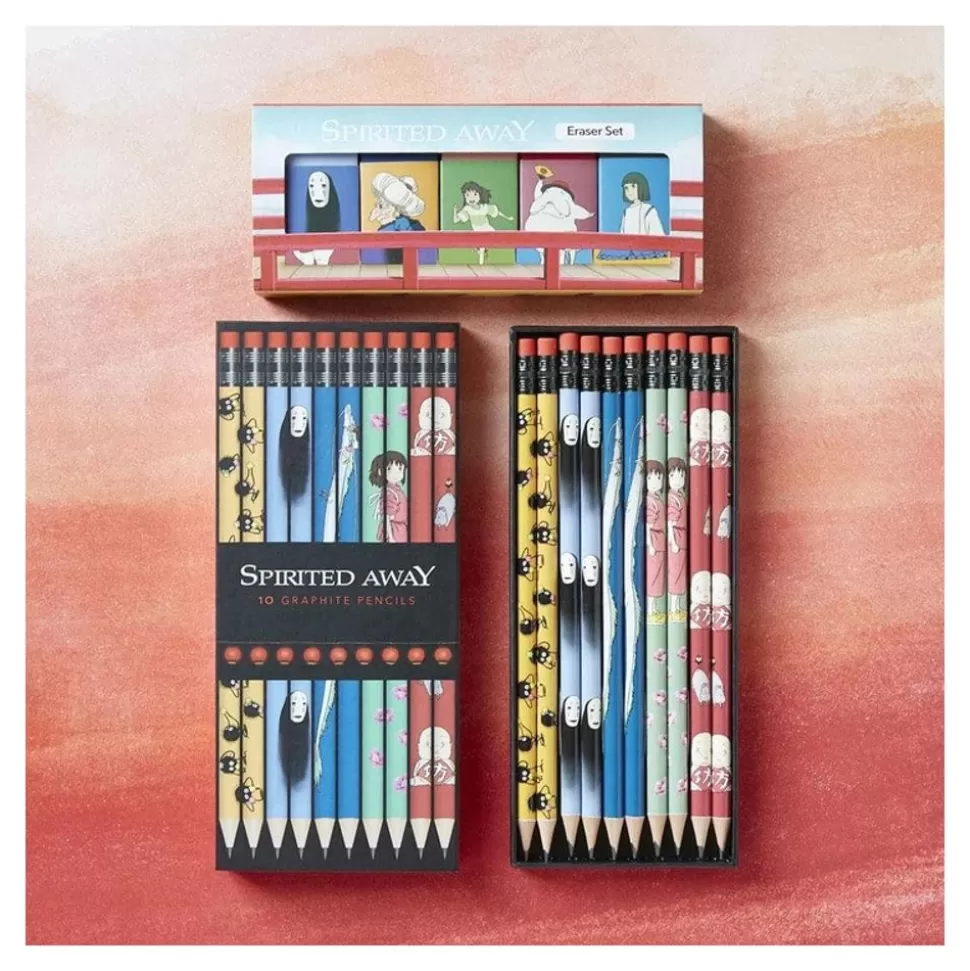 Maison Ghibli Pencil Set - Spirited Away- Writing