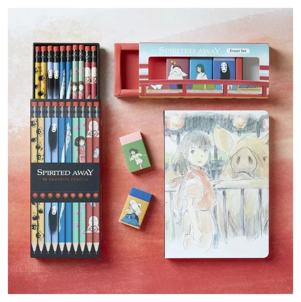 Maison Ghibli Pencil Set - Spirited Away- Writing