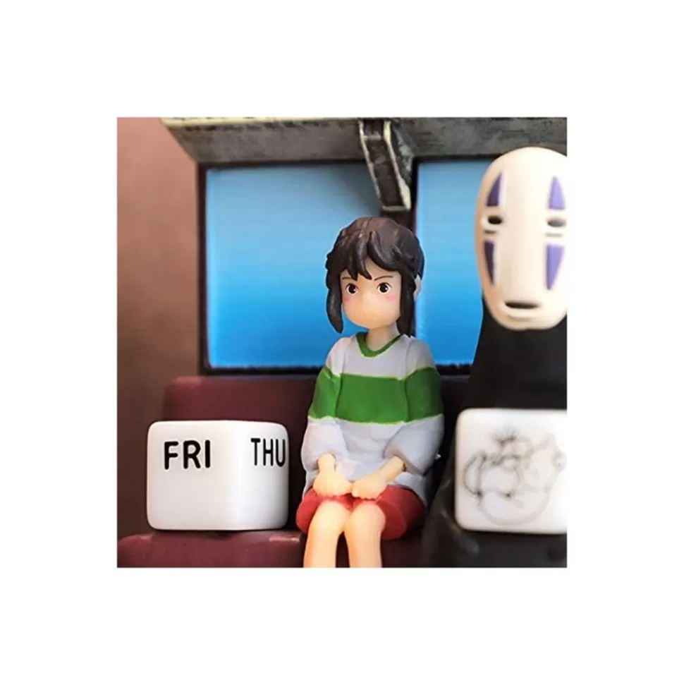 Maison Ghibli Perpetual Calendartake Unabara Train - Spirited Away- Schedule Diaries And Calendars