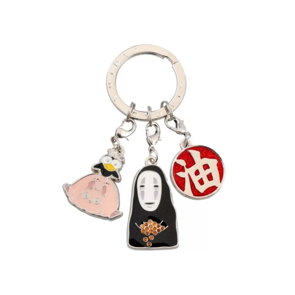 Maison Ghibli 3 Pieces Key Ring Arubaya - Spirited Away- Keychains