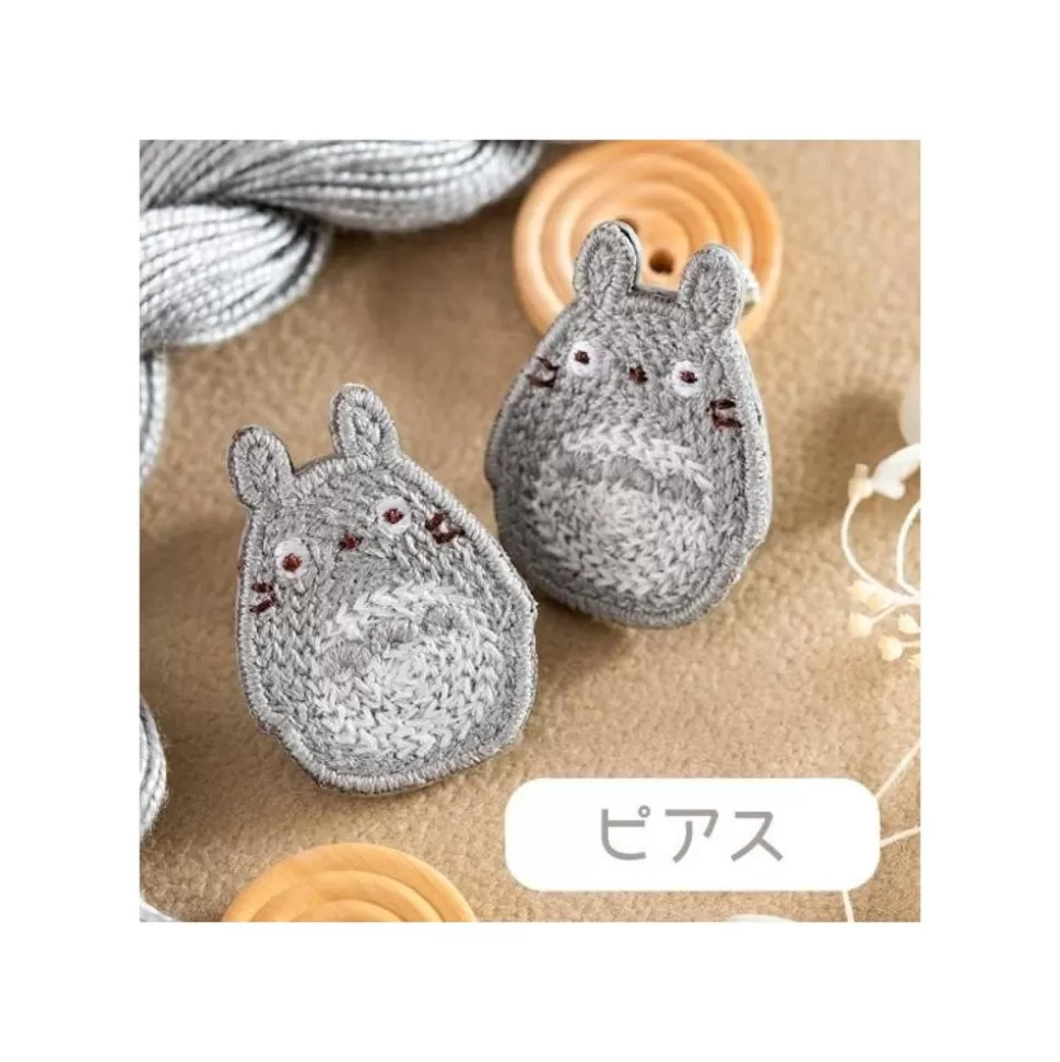 Maison Ghibli Pierced Embroidery Serie Totoro - My Neighbour Totoro- Jewellery