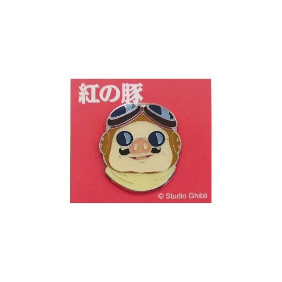 Maison Ghibli Pins Marco Close-Up Image - Porco Rosso- Pins