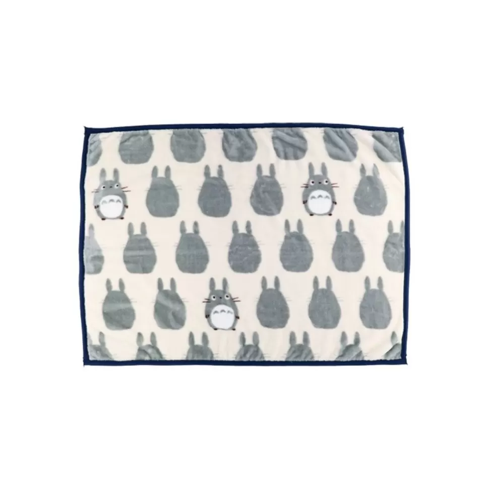 Maison Ghibli Plaid Big Totoro Silhouette 70X100 Cm - My Neighbor Totoro- Household Linen