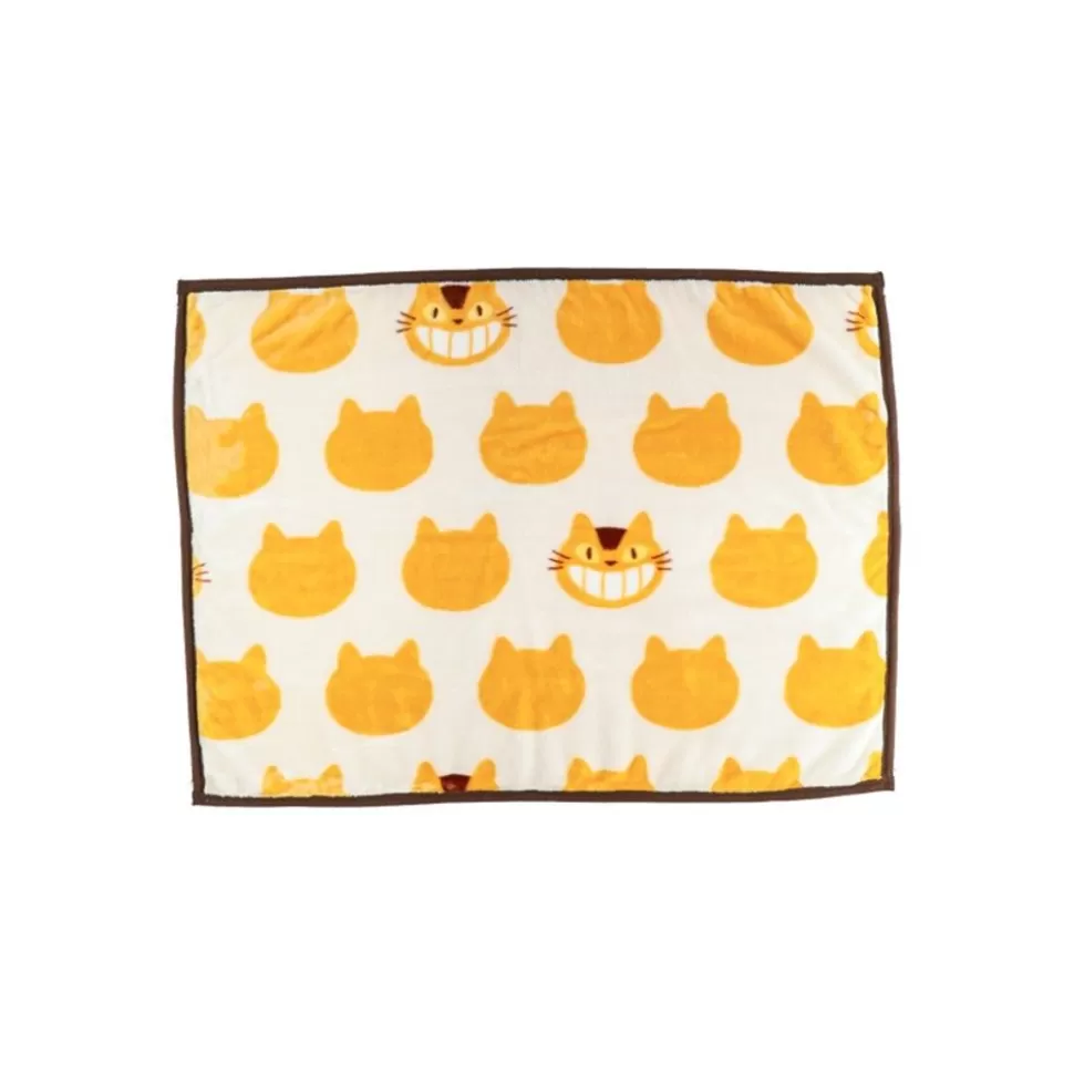 Maison Ghibli Plaid Catbus Silhouette 70X100 Cm - My Neighbor Totoro- Household Linen