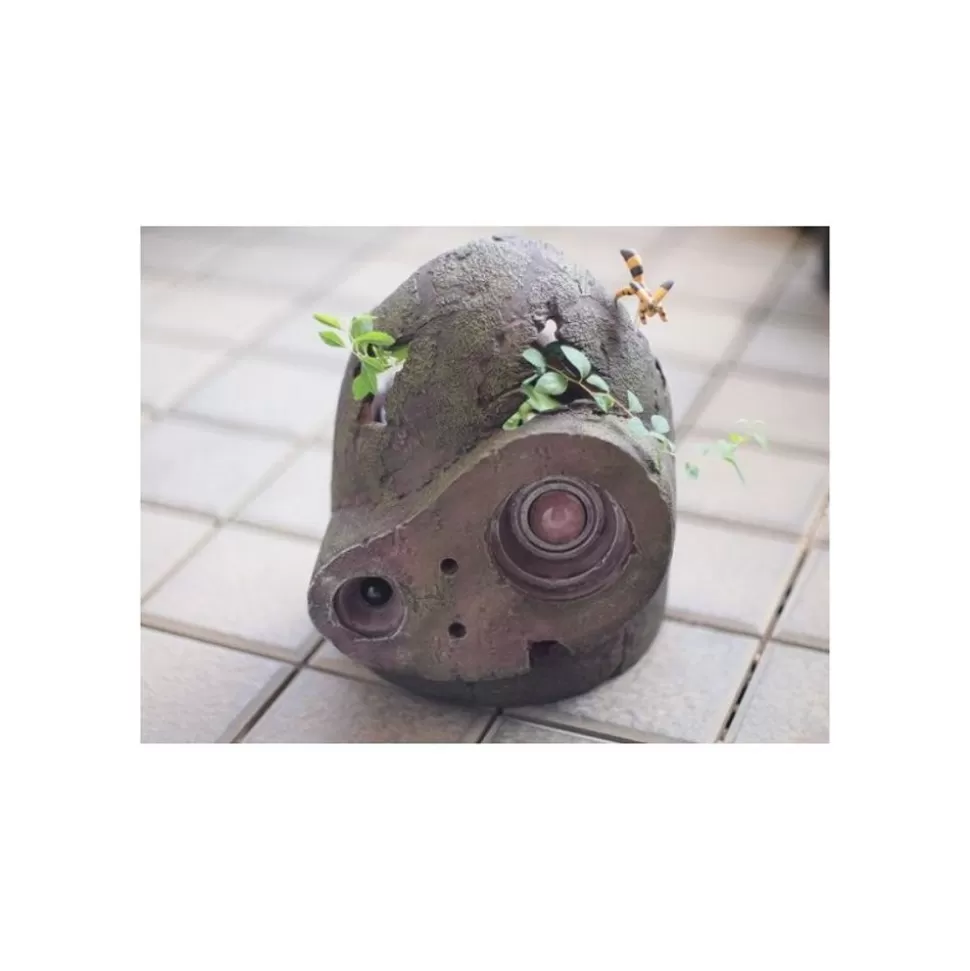 Maison Ghibli Planter Robot Soldier'S Thought - Castle In The Sky- Decoration