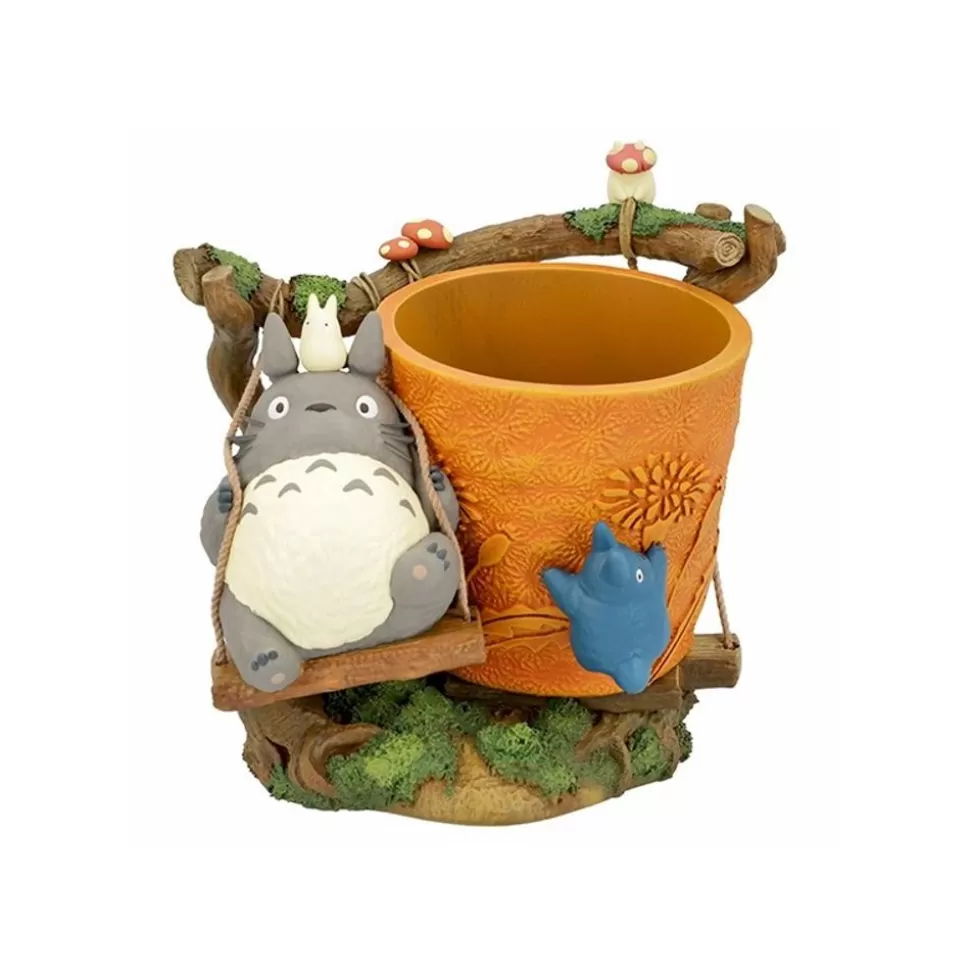 Maison Ghibli Planter Totoro Swing My Neighbour Totoro- Decoration